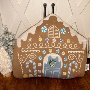 Sincerely Santa Gingerbread Pillow